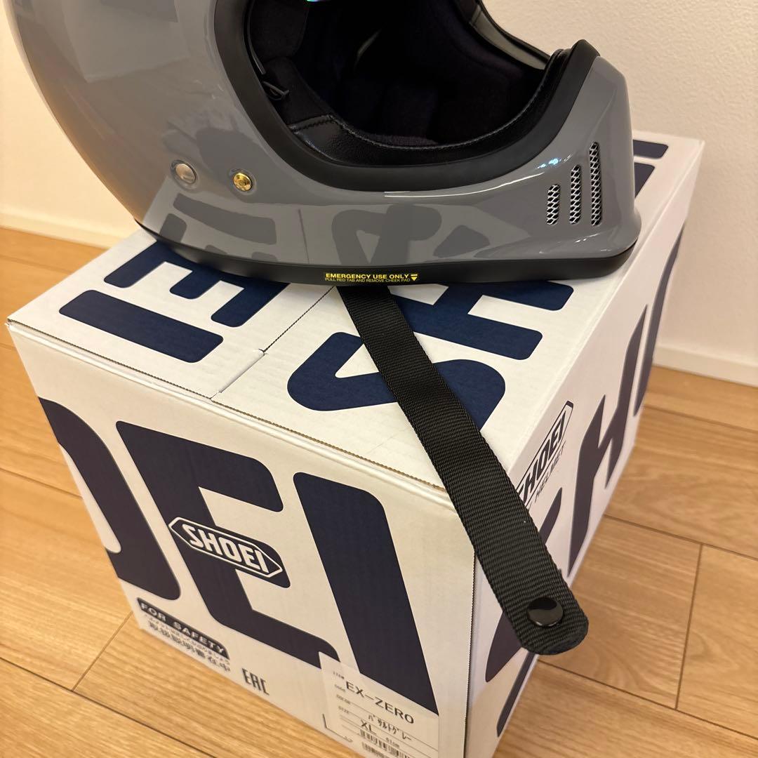 SHOEI EX-ZERO バサルトグレー　XL