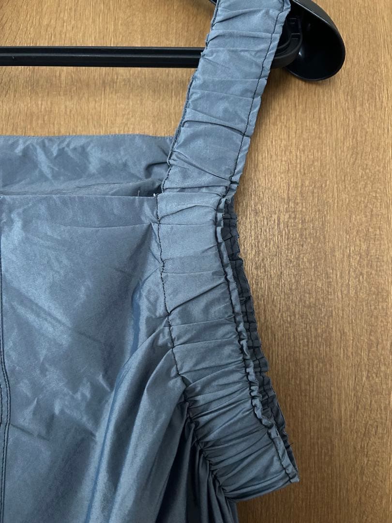 【TODAYFUL】　サイドギャザーコンビネゾ | インディゴ | 36inch