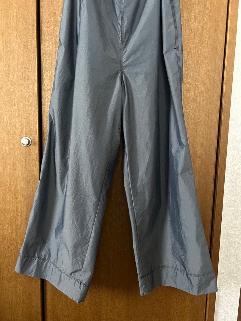 【TODAYFUL】　サイドギャザーコンビネゾ | インディゴ | 36inch