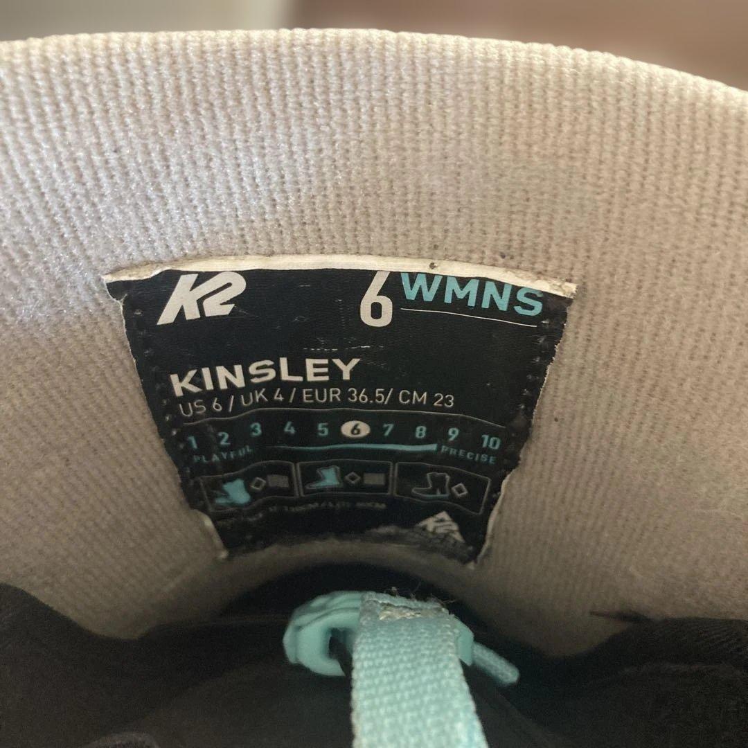 スノーボード ブーツ K2 KINSLEY ダブルボア 23cm