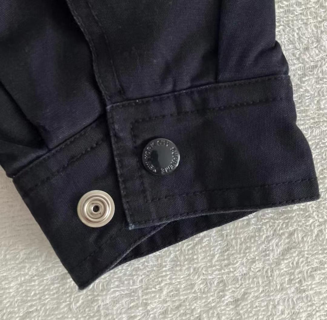 Supreme フード付きジャケット 黒