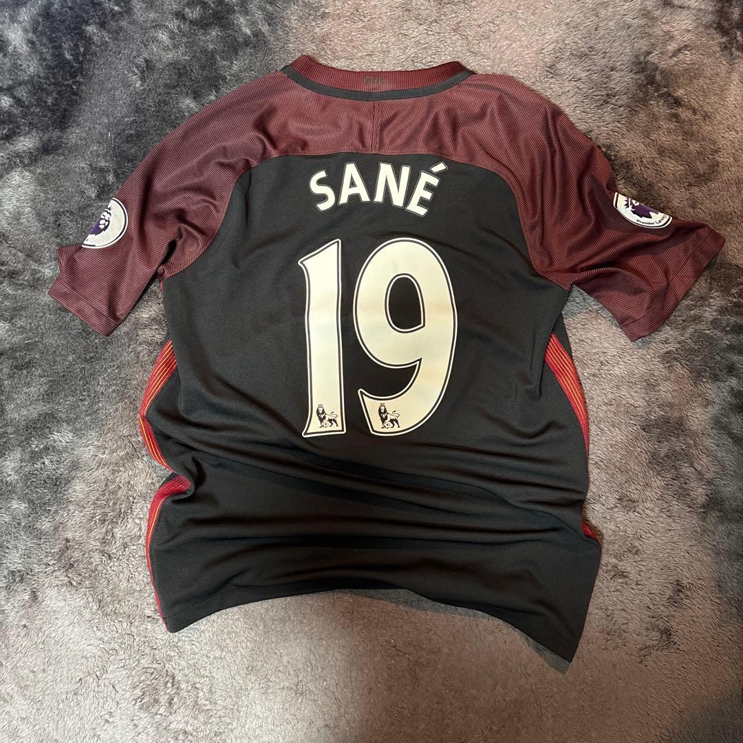 マンチェスターシティ　レロイザネ　サネ　サッカーユニフォーム　プレミアリーグ