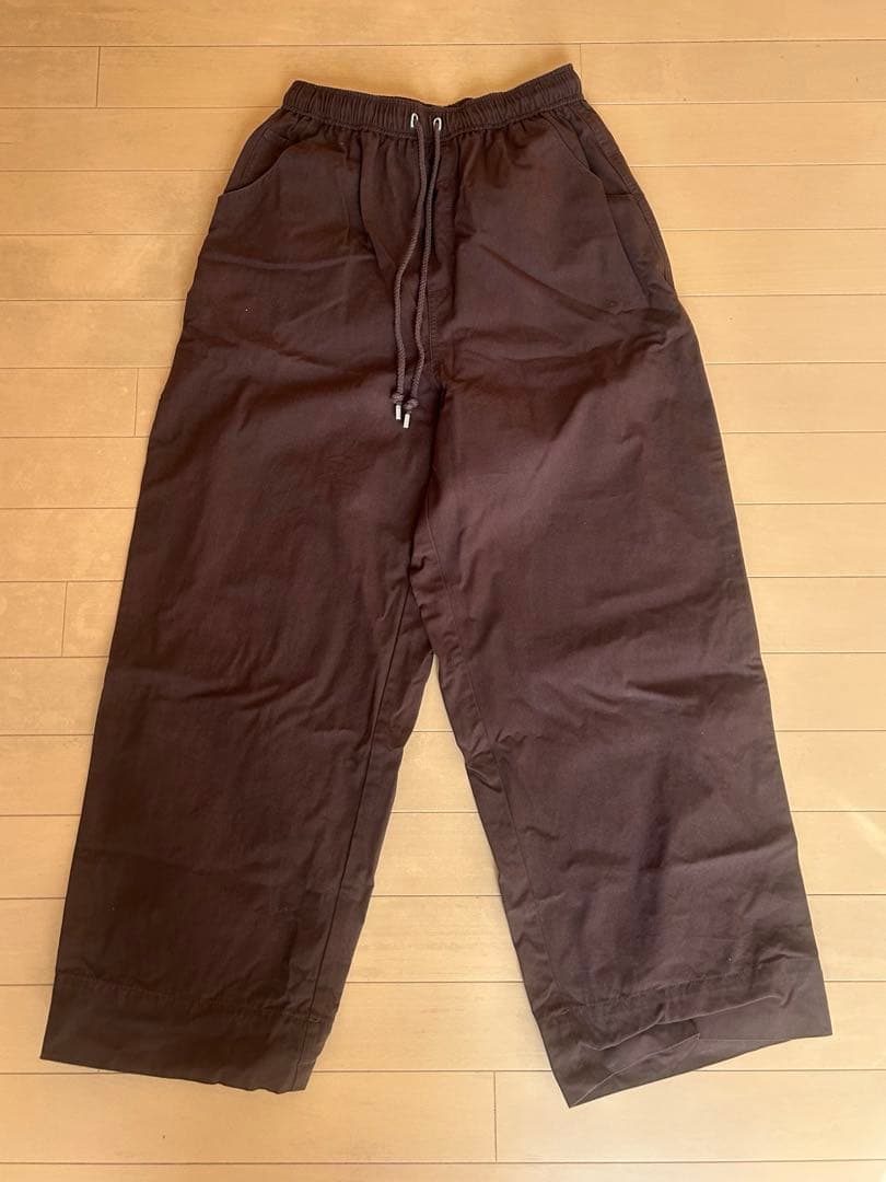 Easy Chino Pants Todayful バーガンディ　38