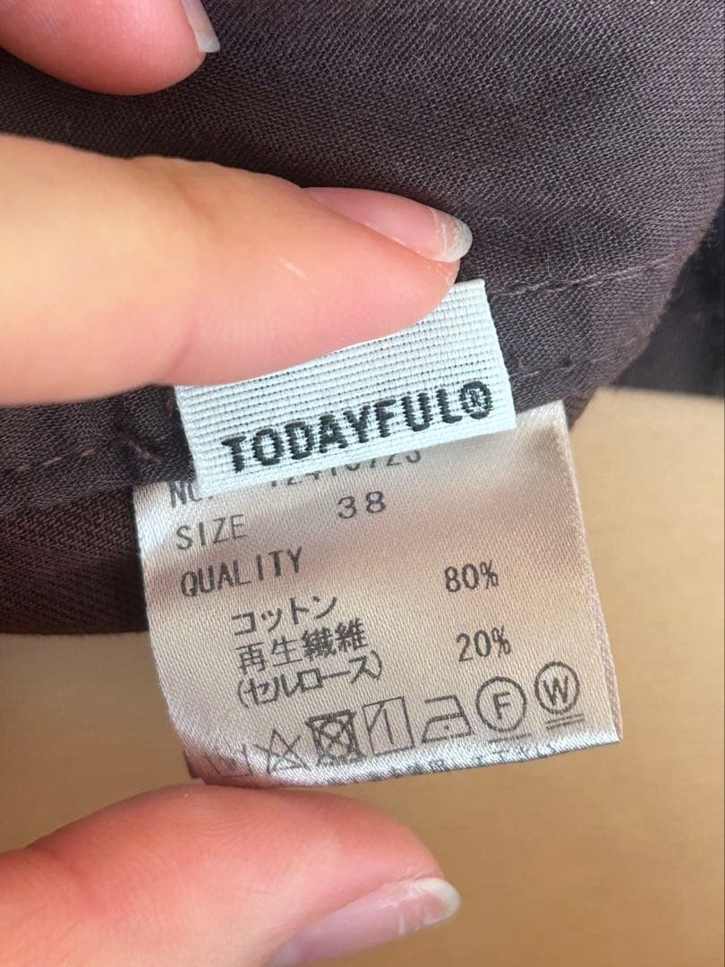 Easy Chino Pants Todayful バーガンディ　38