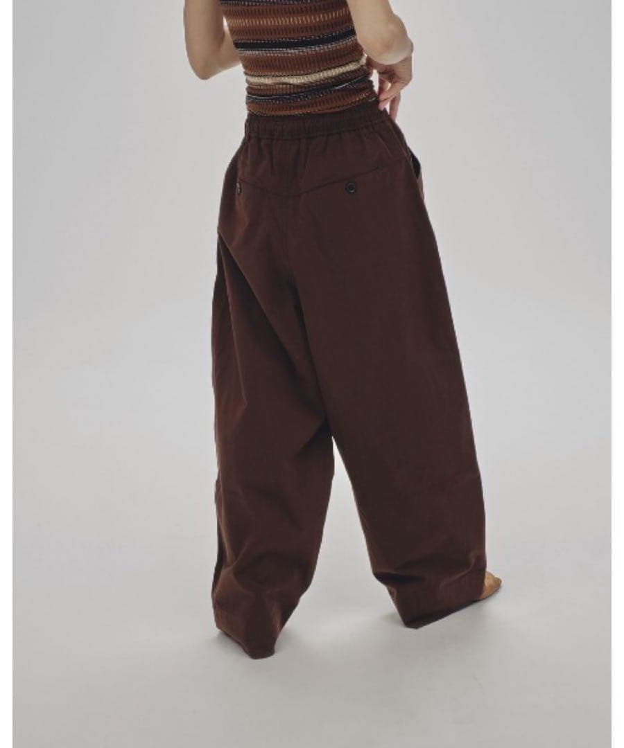 Easy Chino Pants Todayful バーガンディ　38