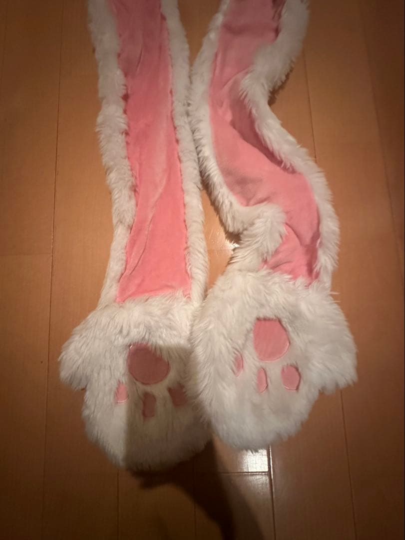 マリーちゃんマフラー付きファンキャップ