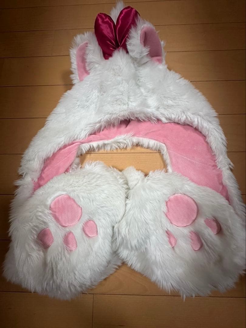 マリーちゃんマフラー付きファンキャップ