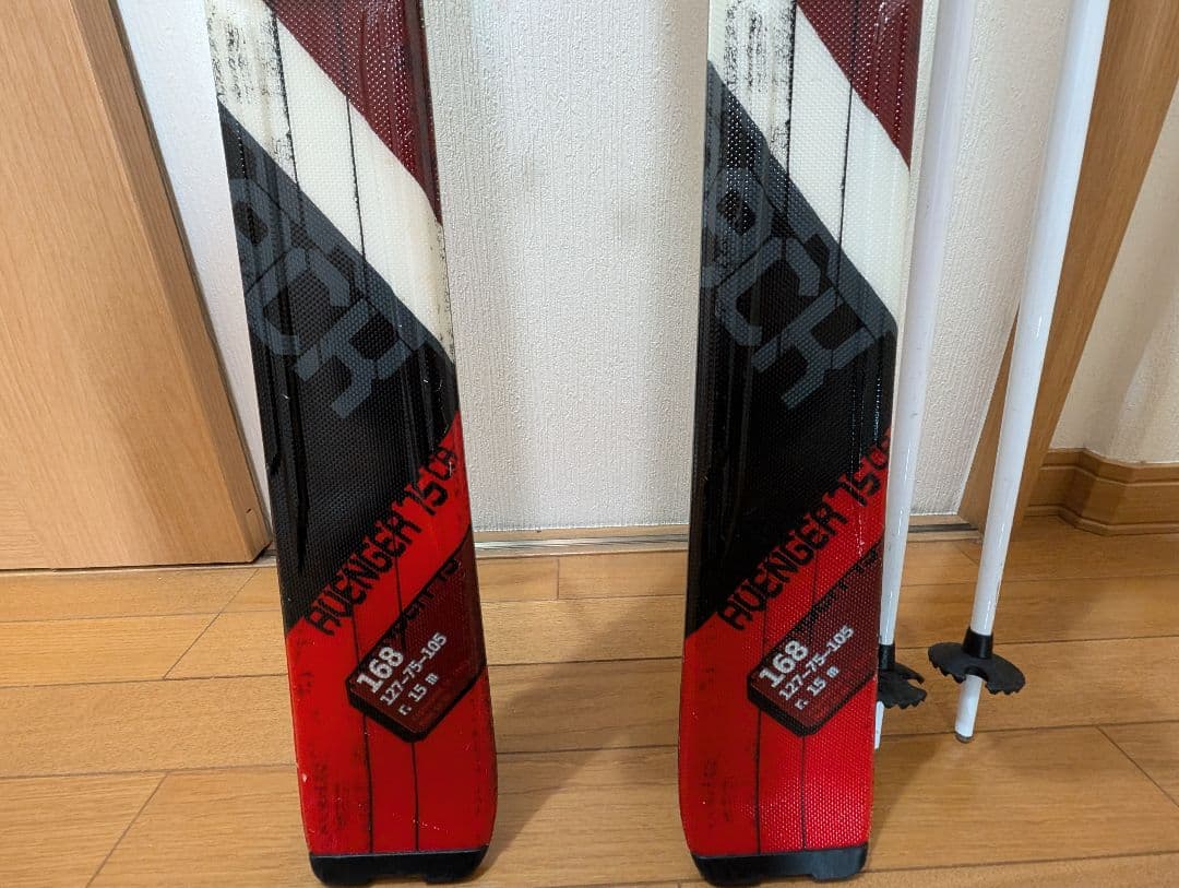 U*9様 NORDICA AVENGER 75 CA 168cm3点セット