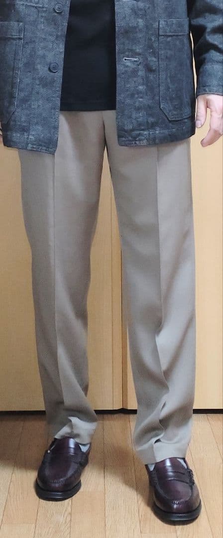 G.H.BASS ローファー LARSON US6.0(24.0) WINE