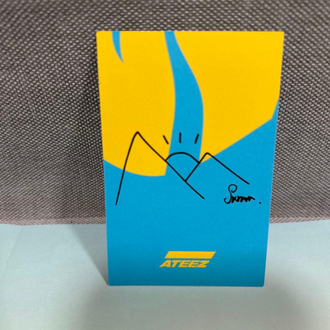 ATEEZ TREASURE EP.3 One To All サン トレカ