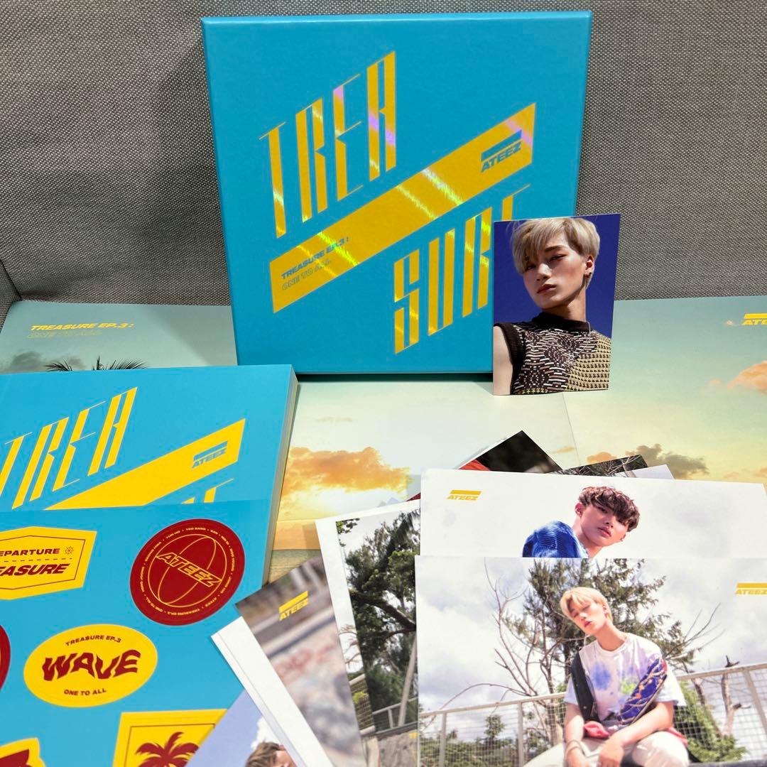 ATEEZ TREASURE EP.3 One To All サン トレカ