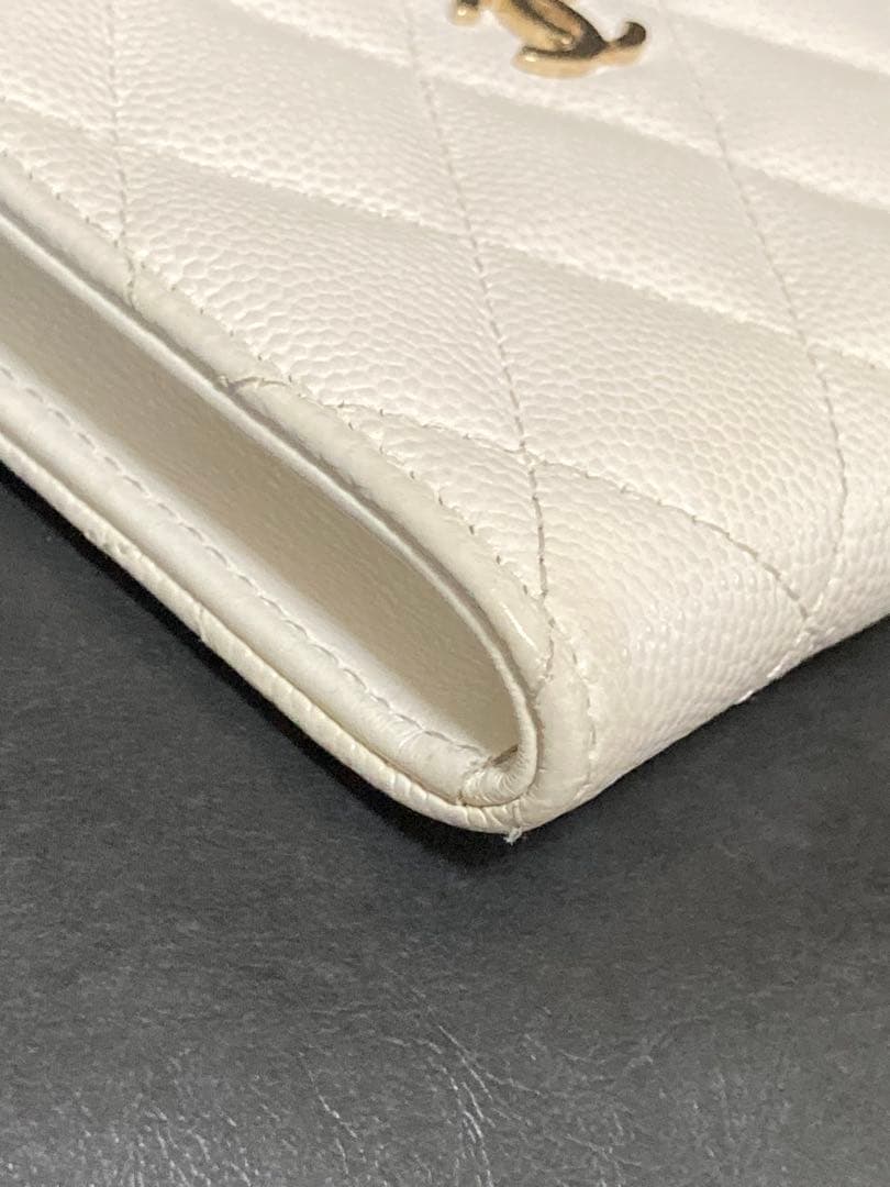 CHANEL シャネル　キャビア ケース キーリング　31番台