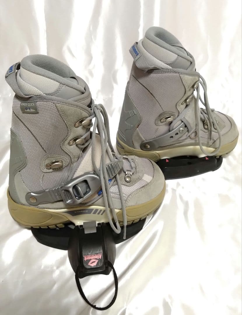 kissmark ステップイン ブーツ&バイン 23cm セット スノボ