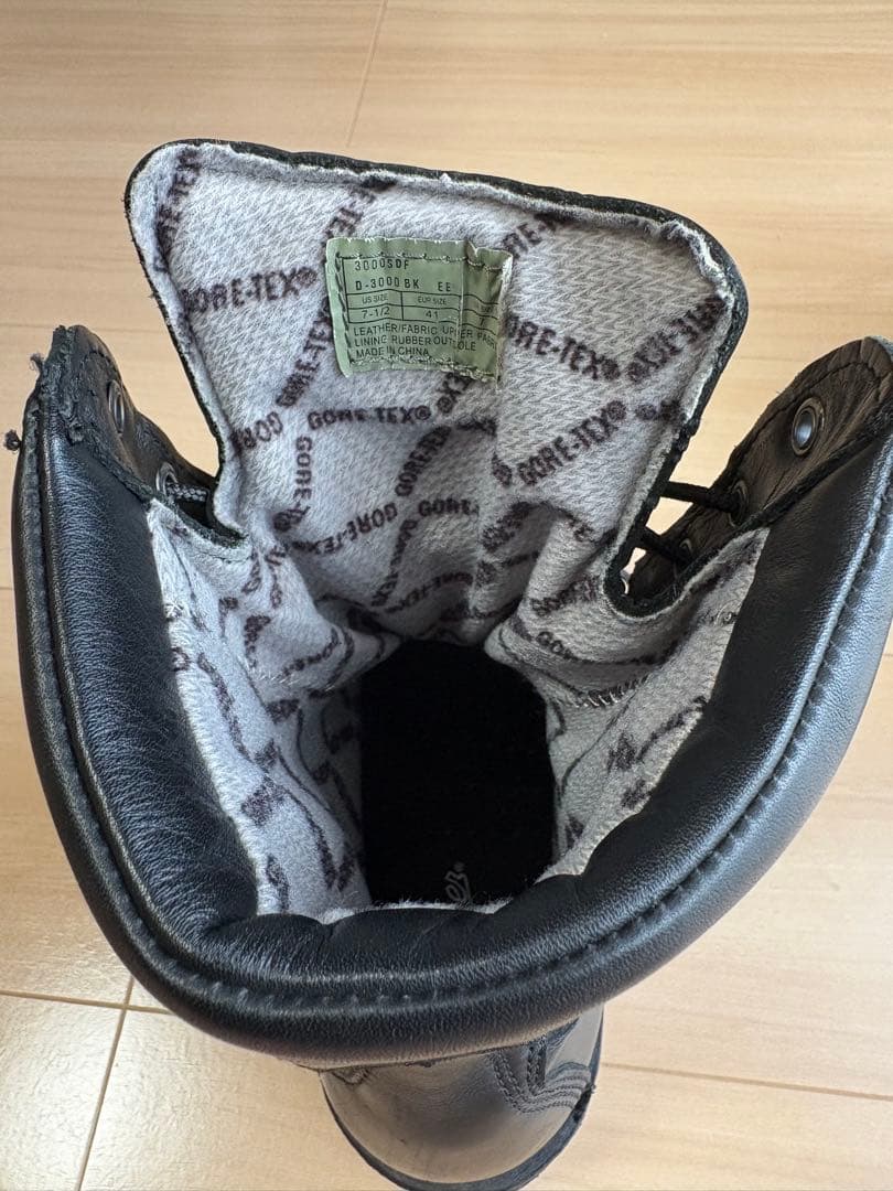 Danner ブラック ミリタリーブーツ　3000SDF 自衛隊モデル