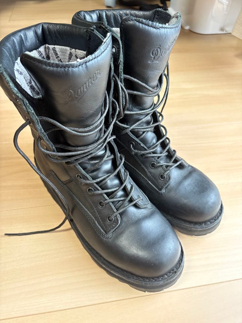 Danner ブラック ミリタリーブーツ　3000SDF 自衛隊モデル
