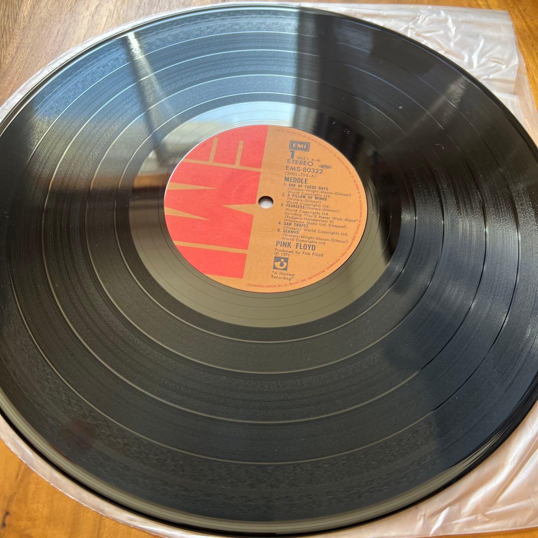PINK FLOYD MEDDLE OBI 帯付　レコード　EMS-80322