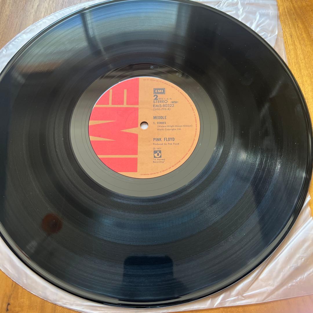 PINK FLOYD MEDDLE OBI 帯付　レコード　EMS-80322