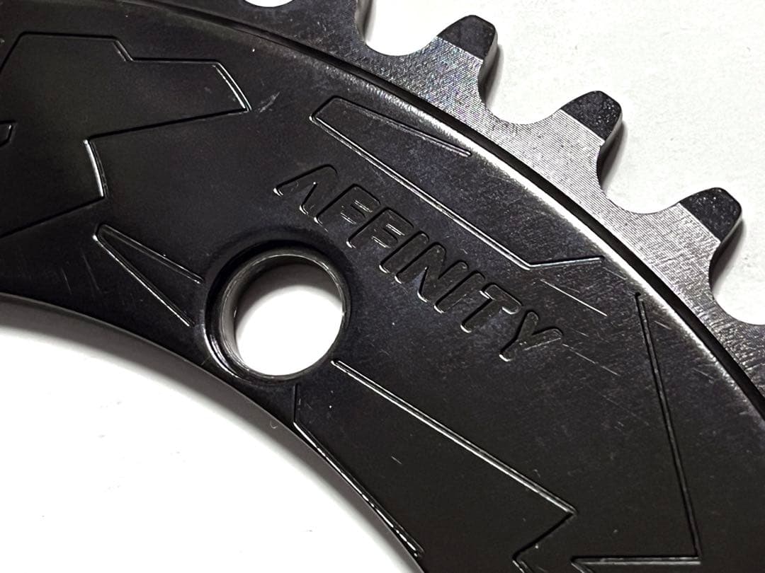 ★極美品 Affinity pro chainring 49t PCD144黒★