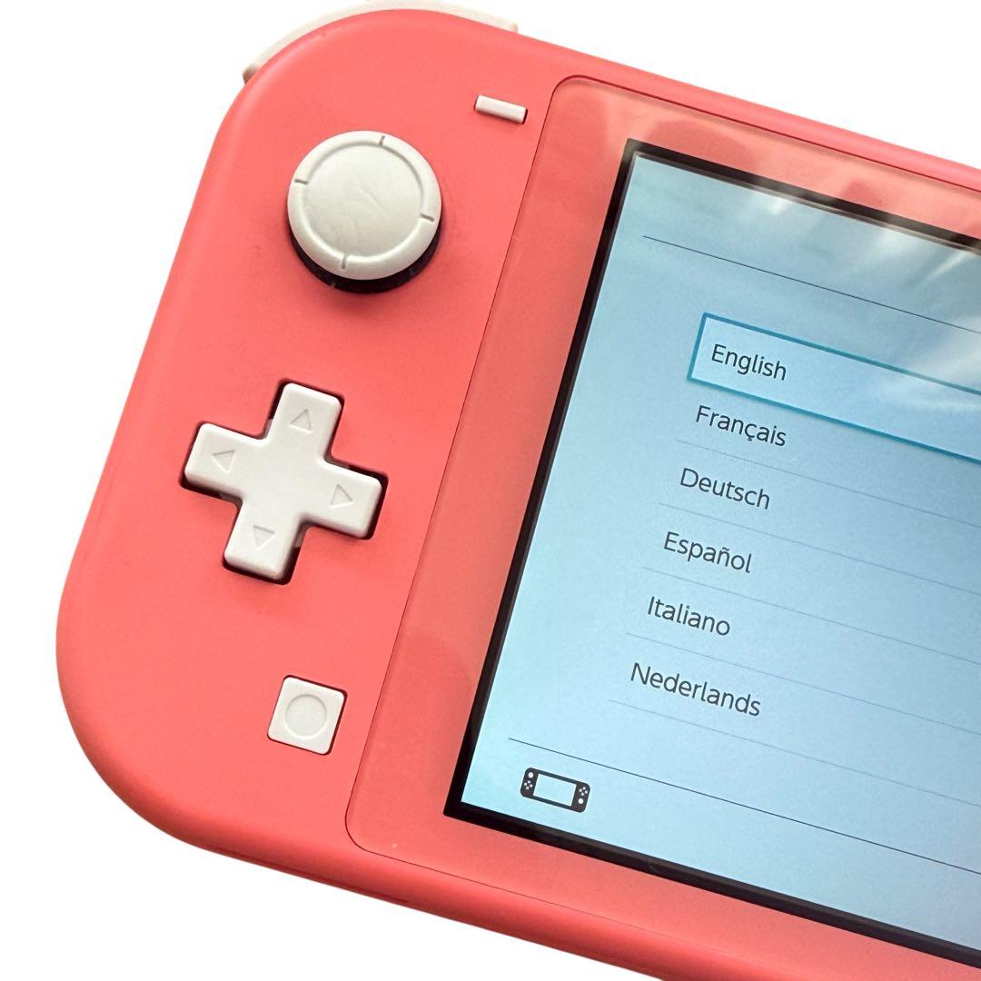 美品 ニンテンドースイッチライト コーラル Switch light ピンク