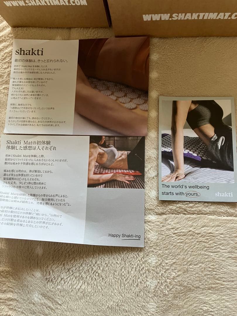 shakti (正規品)シャクティマットとピロー