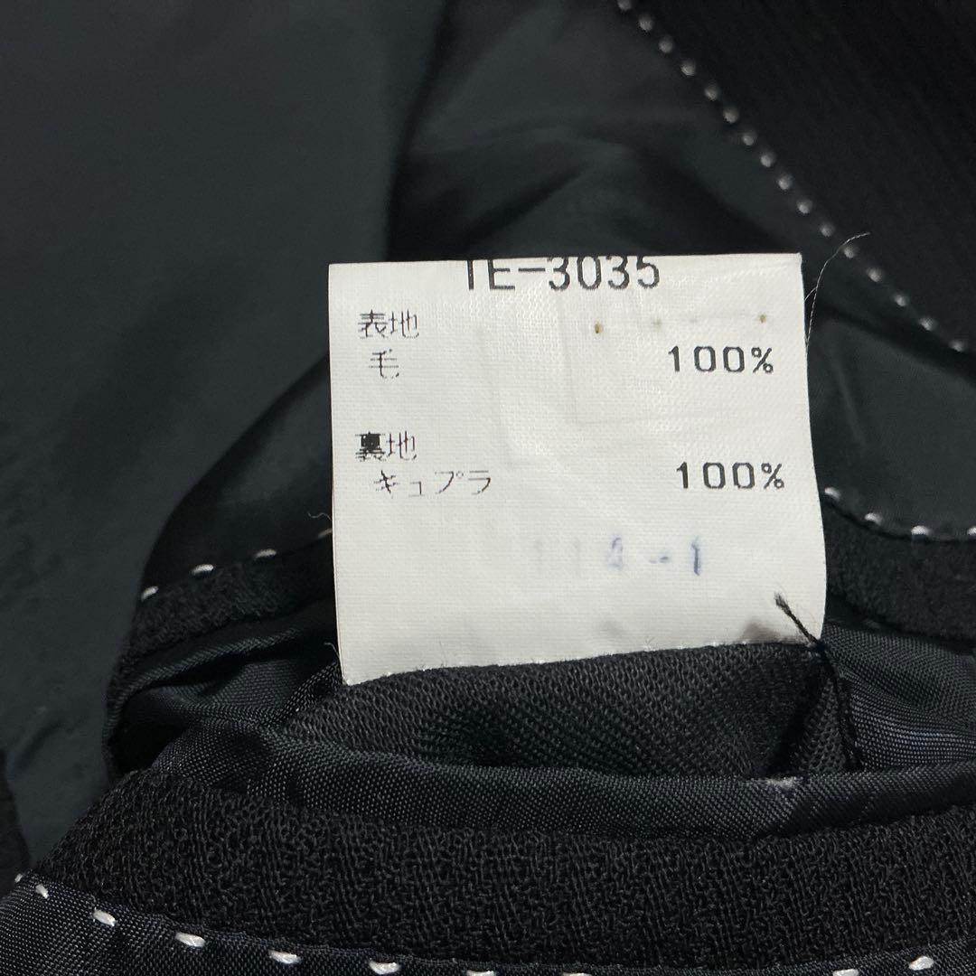 もぐ様ご予約品 メンズティノラス 3ピースウールセットアップスーツ ストライプL