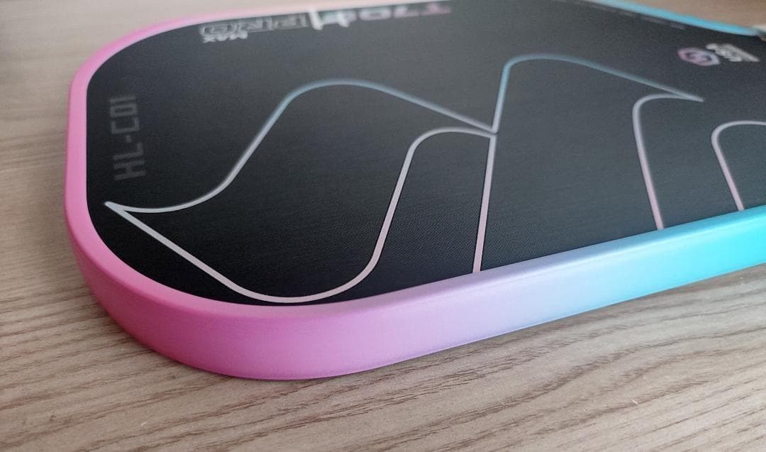 ピックルボール パドル T700 生カーボンファイバー カバー ピンク ブルー