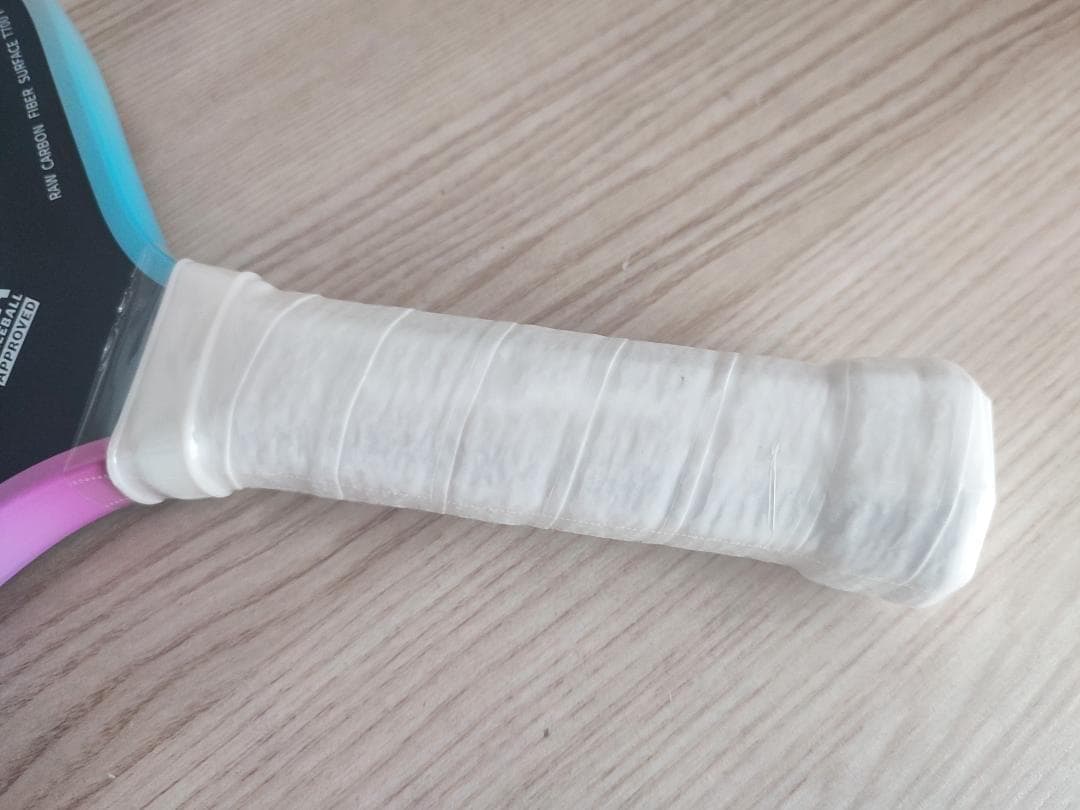 ピックルボール パドル T700 生カーボンファイバー カバー ピンク ブルー