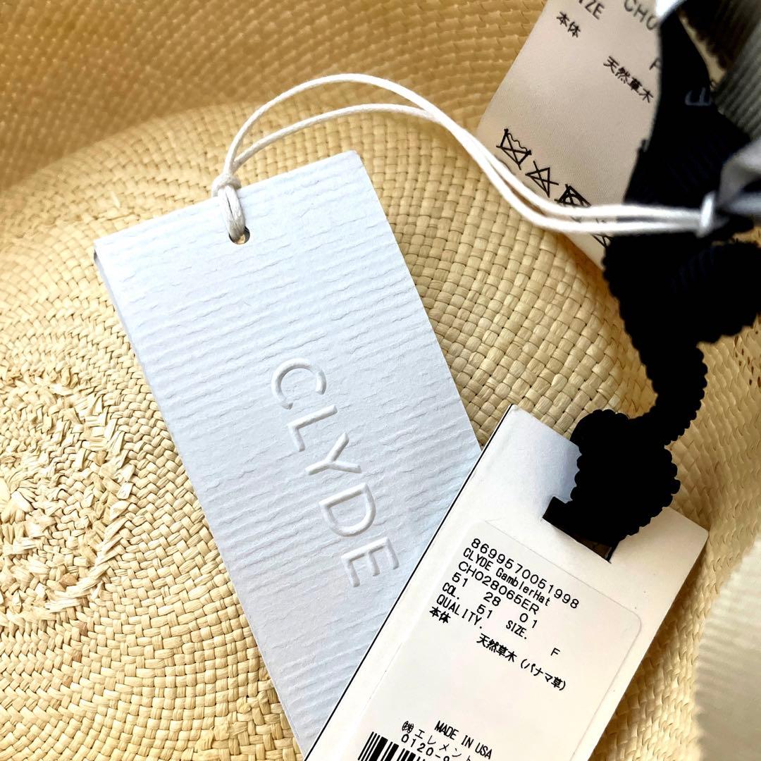 CLYDE Gamblerhat Panama Hat クライド　パナマハット