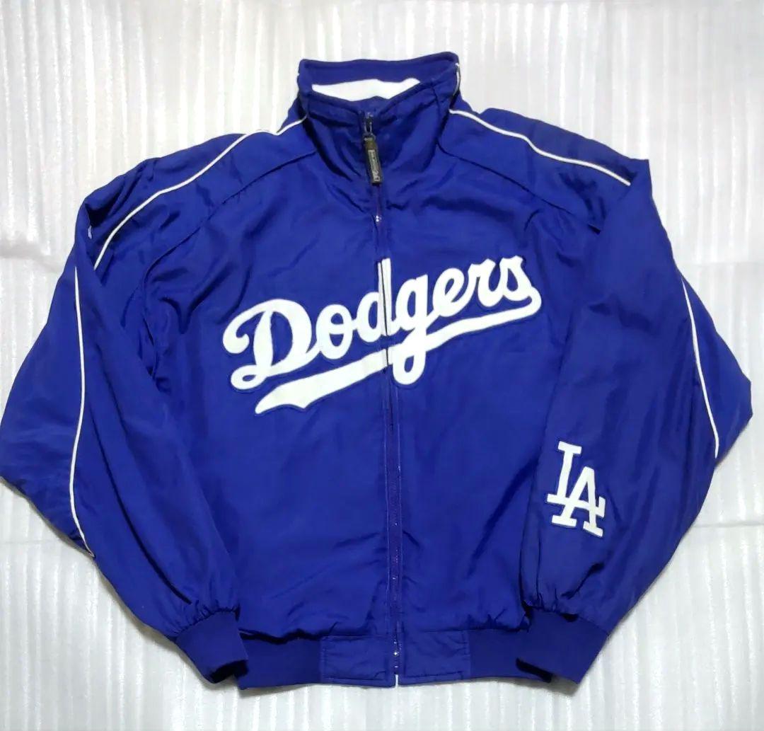 【Majestic】ロサンゼルス ドジャース スタジアムジャケット Mサイズ