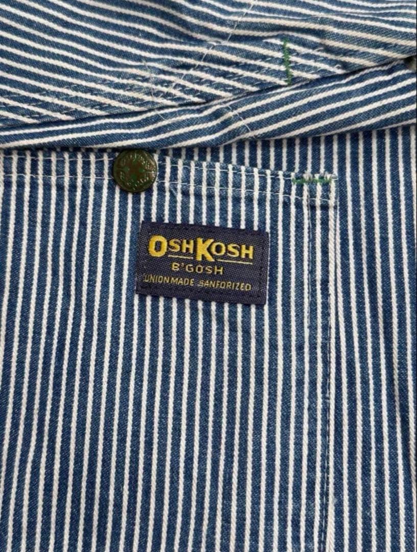 60s OSHKOSH VINTAGE ヒッコリー　カバーオール