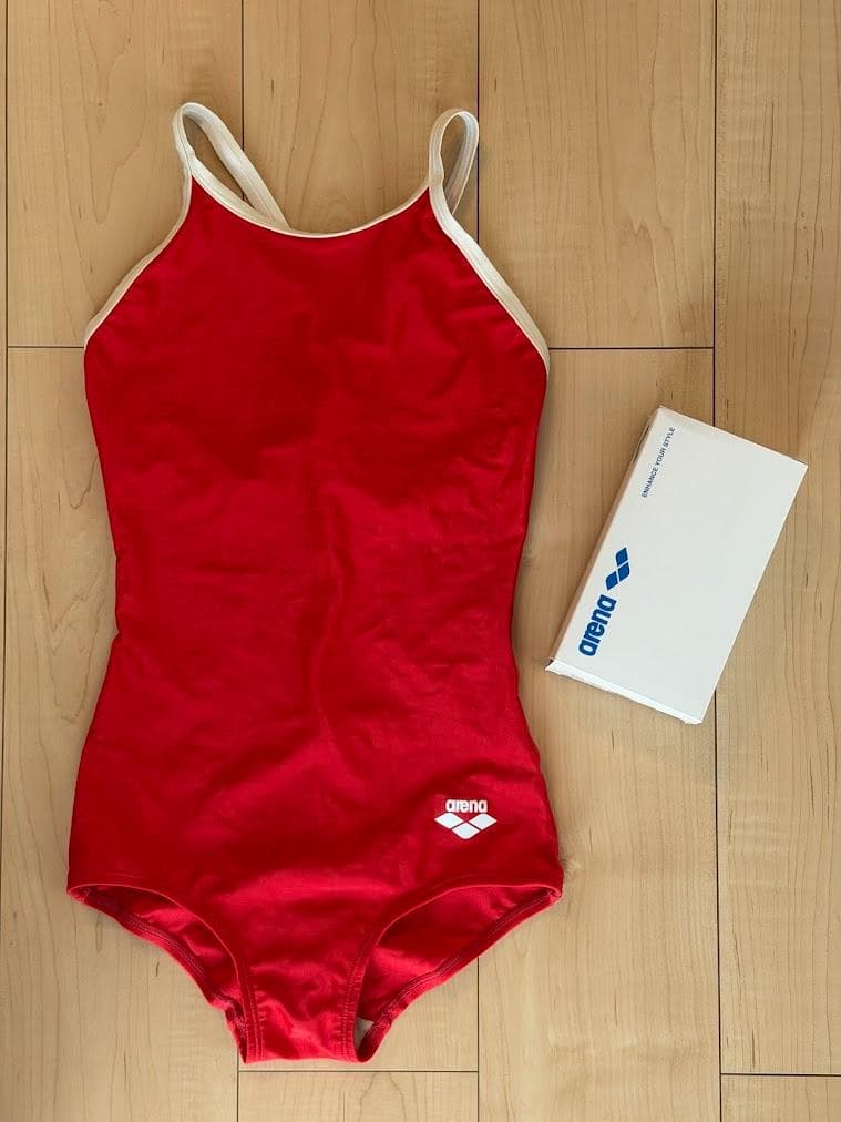 arena アリーナ 競泳水着 ARN-75W Oサイズ 箱付 廃盤 激レア