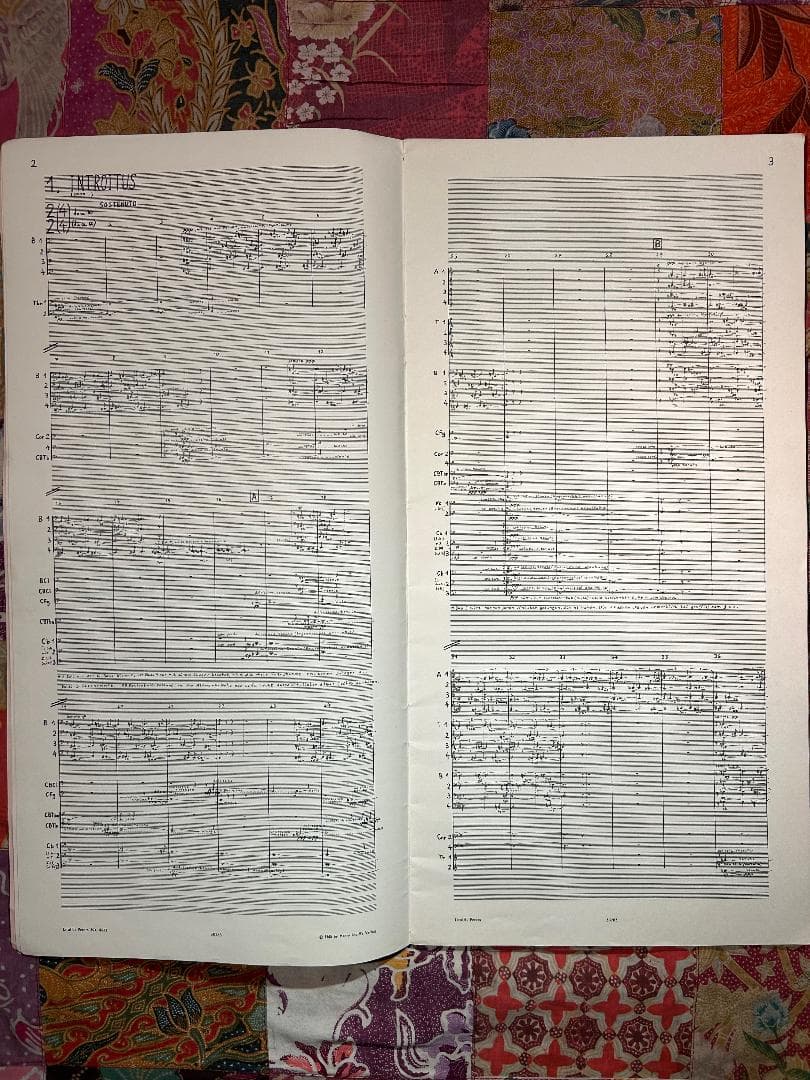 『2001年宇宙の旅』 Ligeti の大きな譜面-ジェルジ・リゲティ