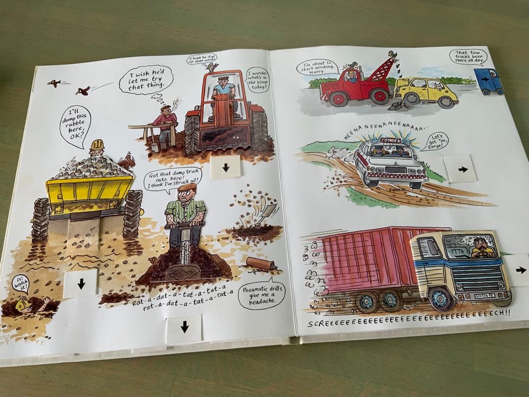 とびだす絵本amazing pop up book of machines