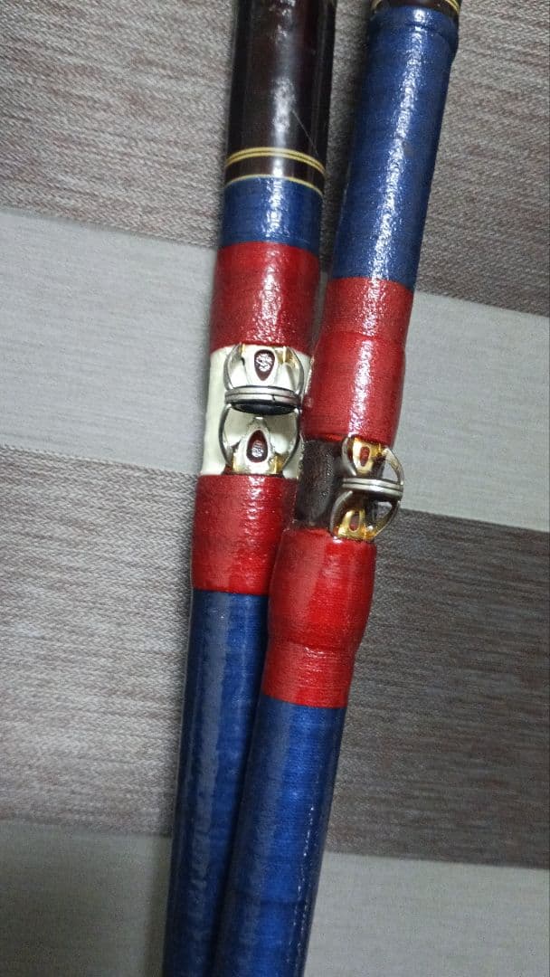 NFTスーパーボロン極翔石鯛525！4本継ぎ石鯛竿改造品