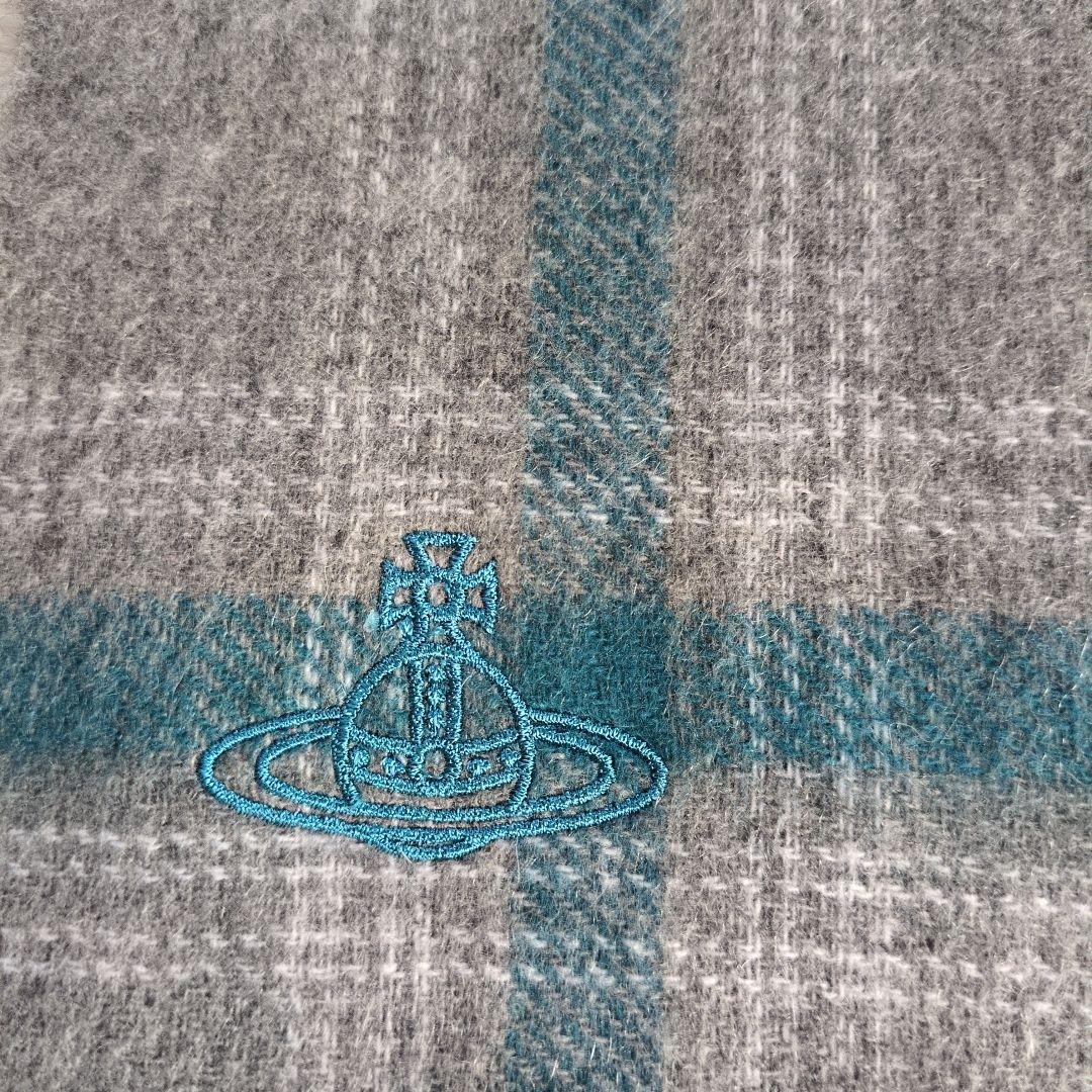 Vivienne Westwood マフラー　カシミヤ　リバーシブル