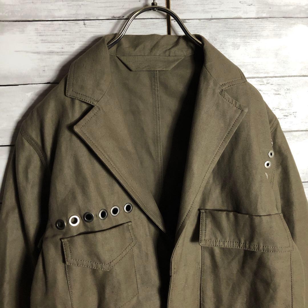 【極美品】MESSAGE 16AWアクネストゥディオス アイレットトリムコート