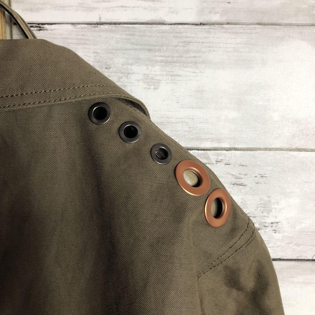 【極美品】MESSAGE 16AWアクネストゥディオス アイレットトリムコート