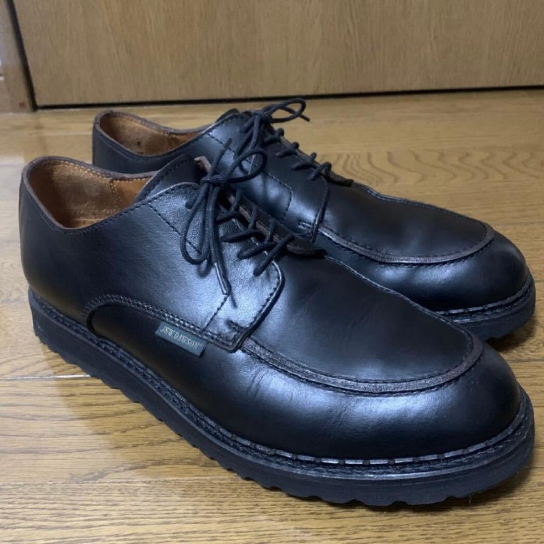 タ*ヤ様 J&W DAWSON/革靴/ビブラムソール サイズ8 1/2 黒色