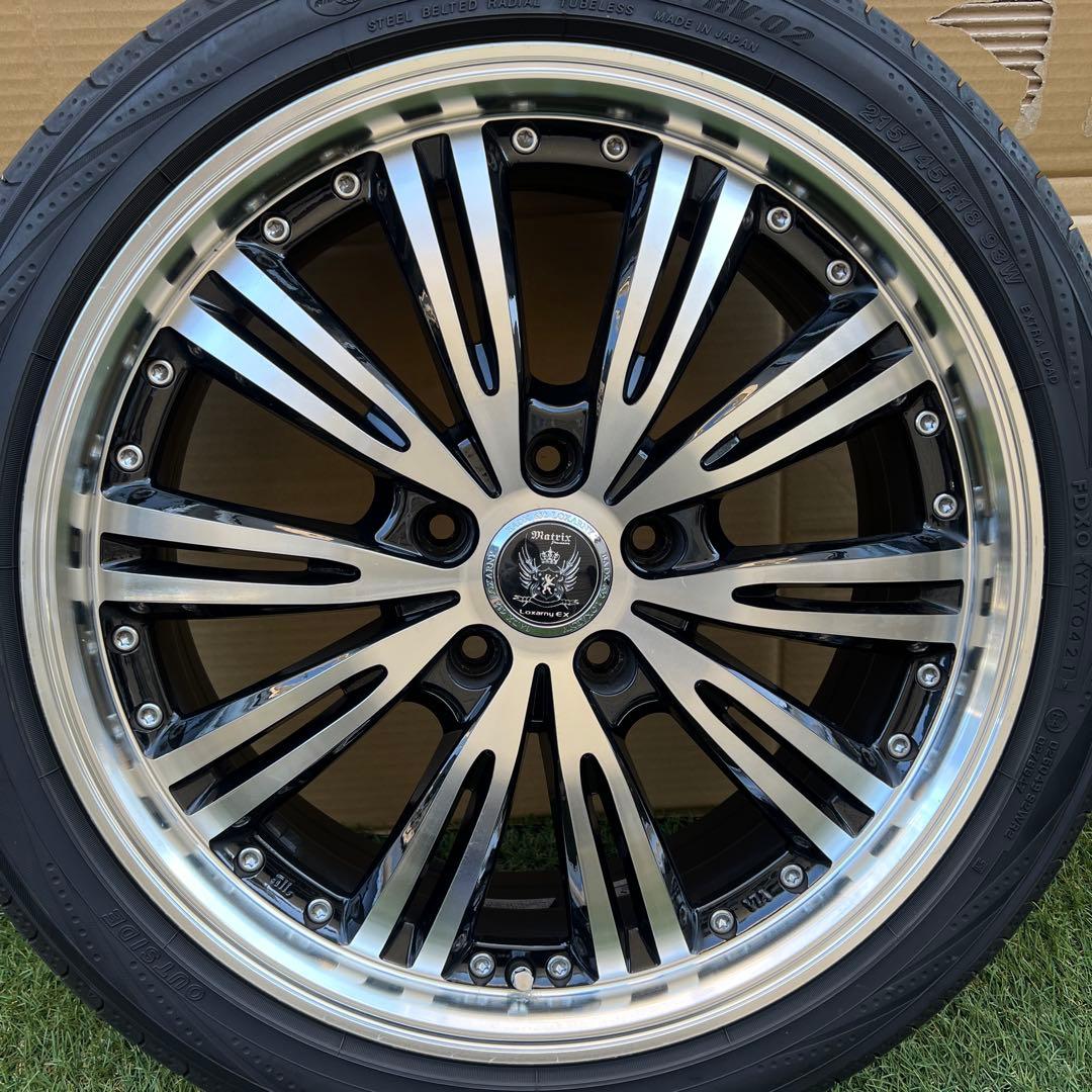 18インチ ロクサーニ アルミホイール 1本の金額です ※バラ売り不可