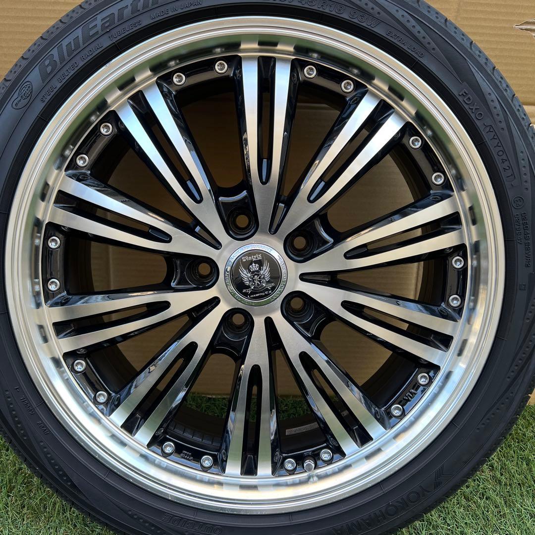 18インチ ロクサーニ アルミホイール 1本の金額です ※バラ売り不可