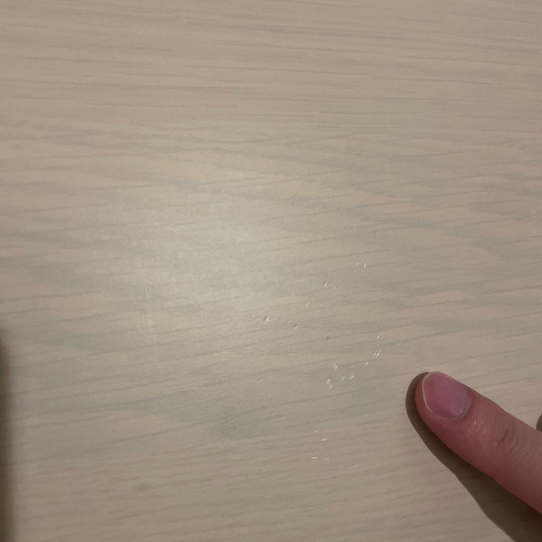 ニトリ　幅が自在に変えられる伸長式テーブル (幅100-180cm)ホワイト