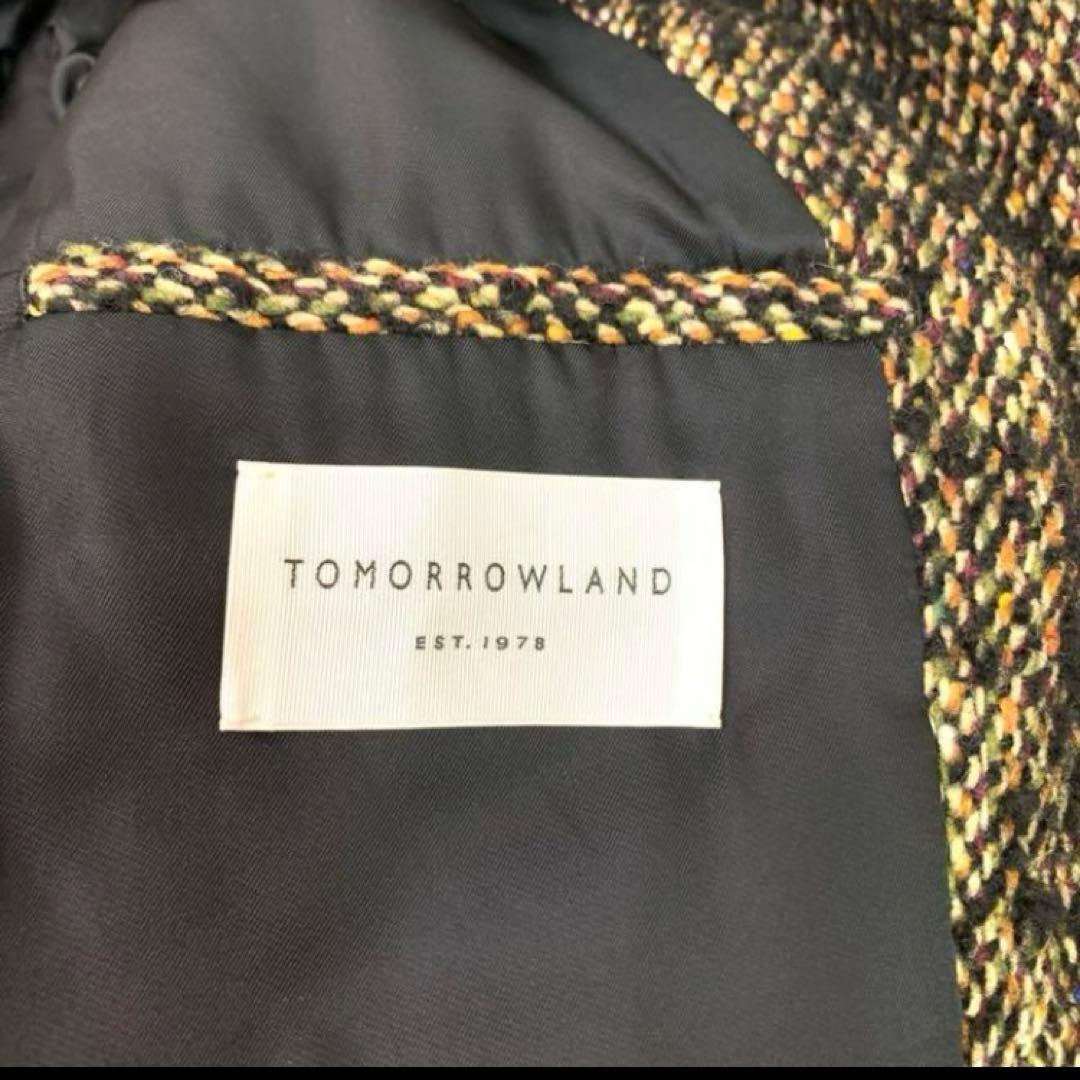 TOMORROWLAND ダブルチェスターフィールドコート　ウール　48