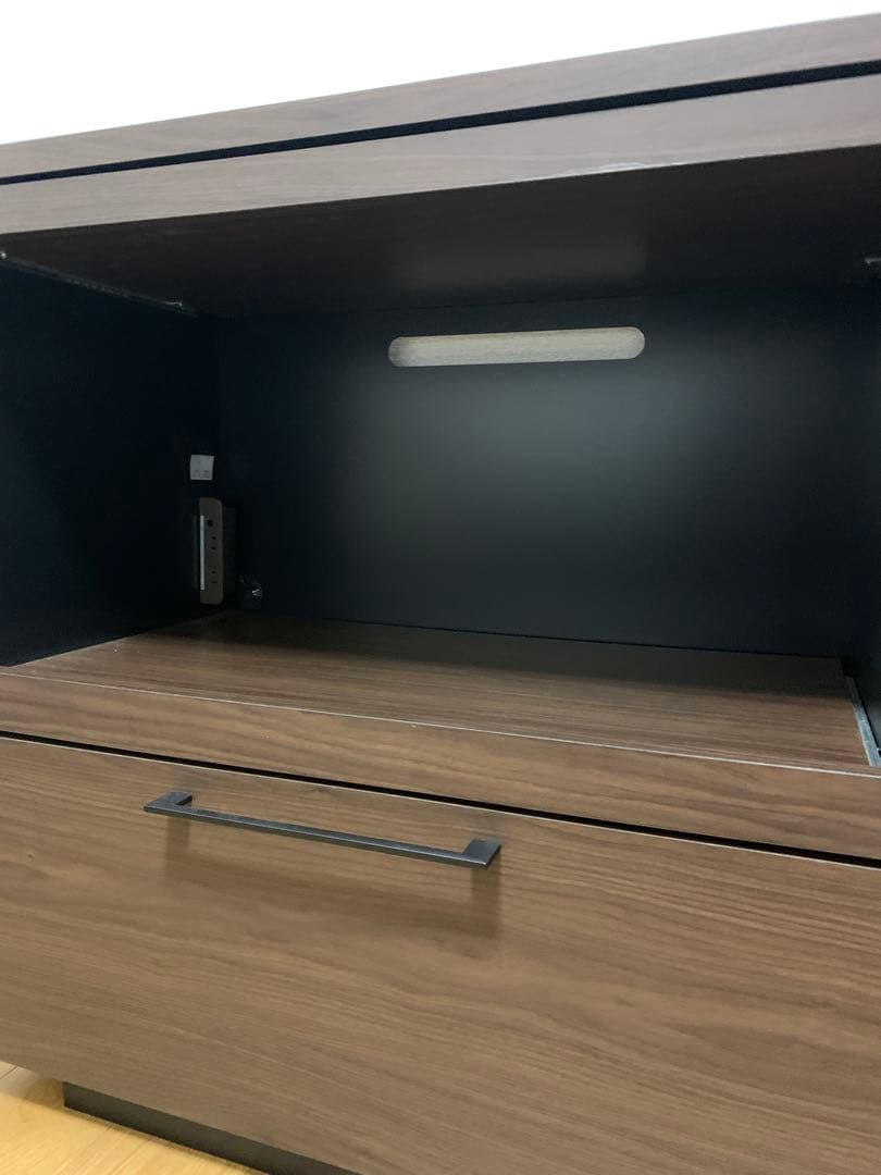 COLK 120 COUNTER ダークブラウン 食器棚