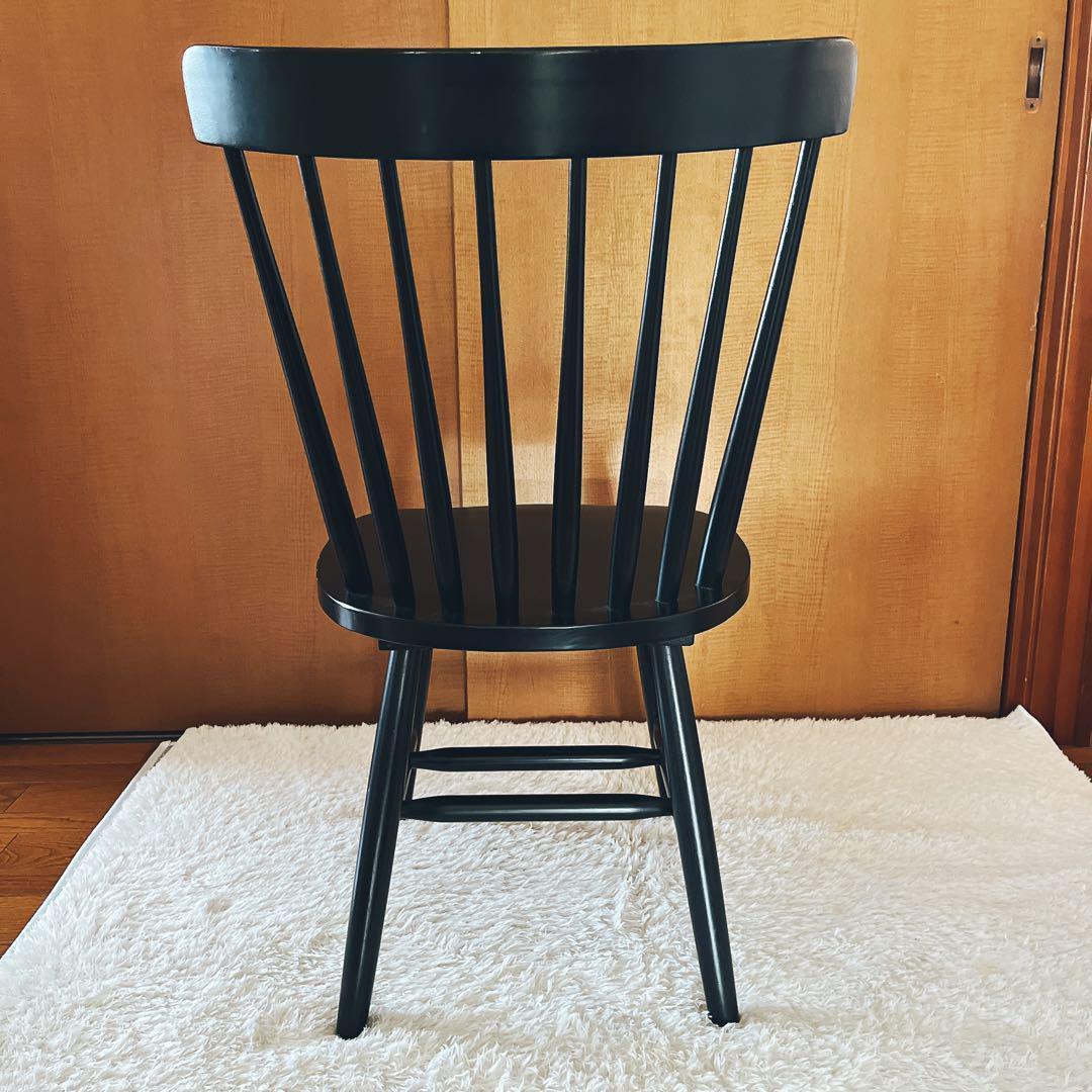 あけ様リクエスト品】ニトリ ウインザー チェア コムバック 8本 ダイニング ブ