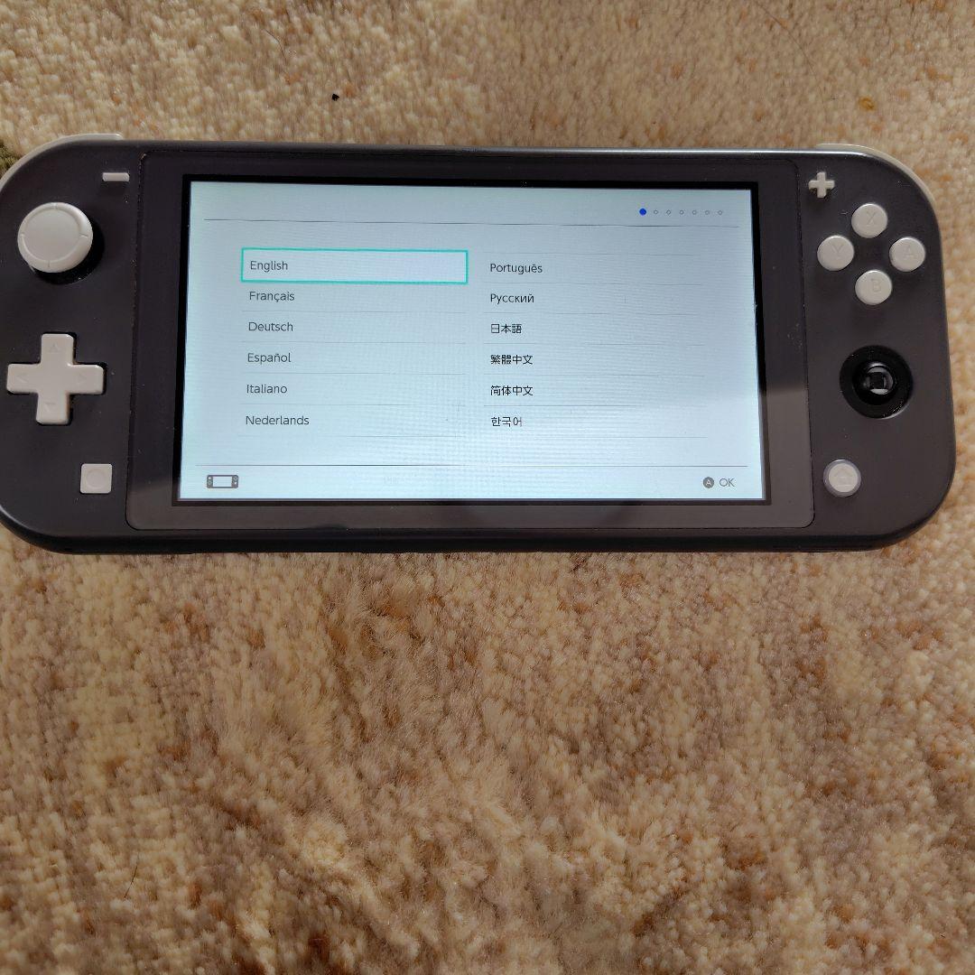 値下げ❌ Nintendo Switch Lite グレー 本体 ジャンク品