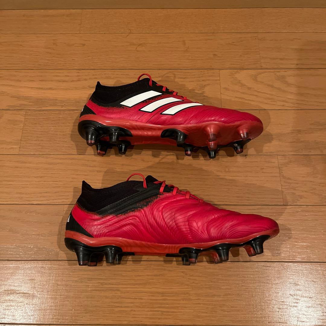 adidasコパ 20.1 FG アクティブレッド×フットウェアホワイト24.0