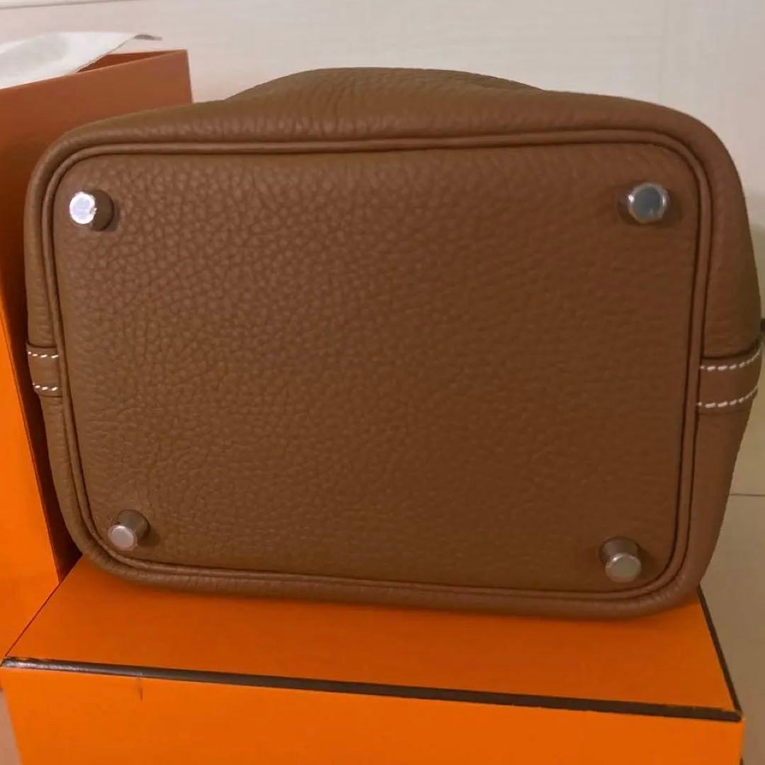 エルメスピコタンロック PM18 ゴールド×シルバー金具 2025年購入 新品