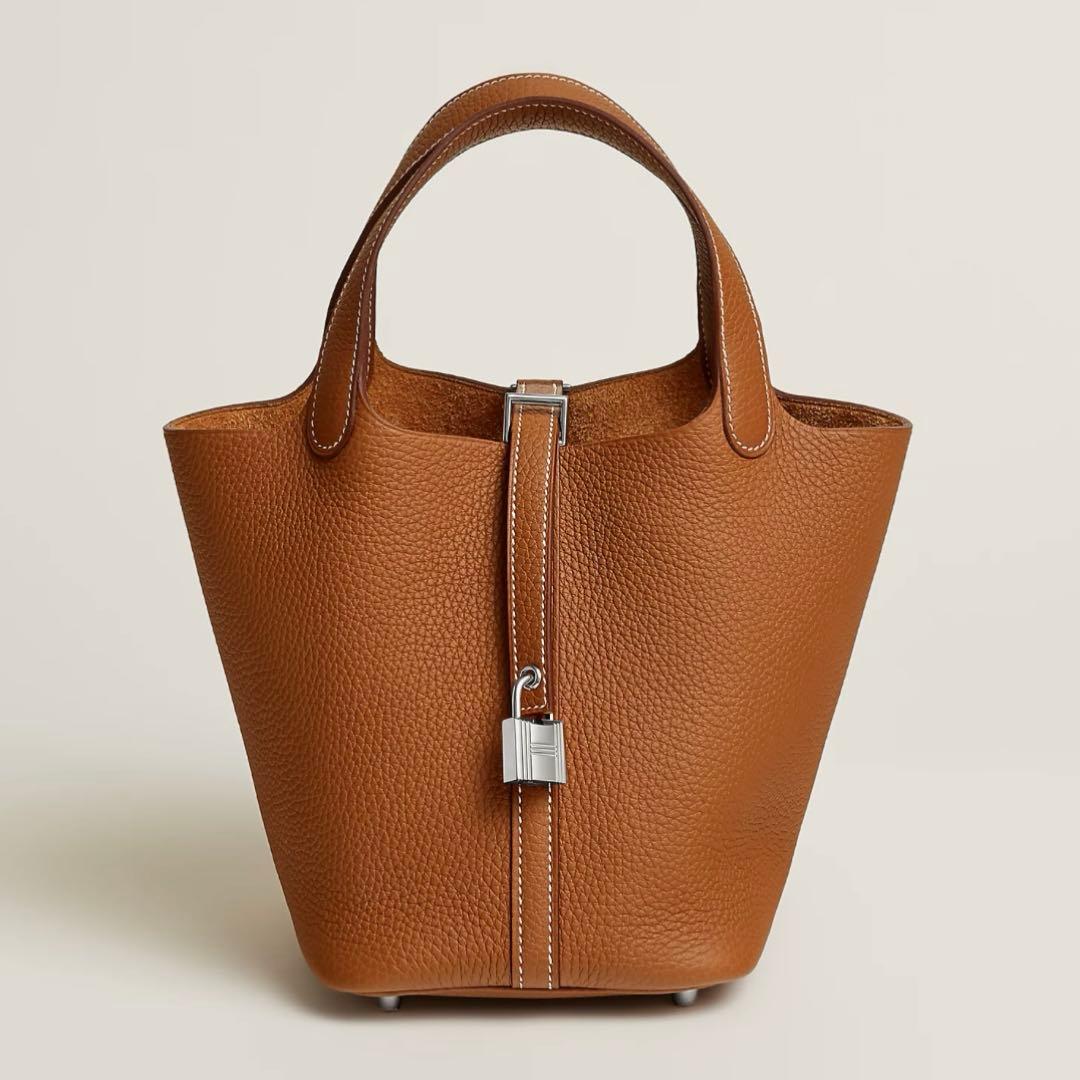 エルメスピコタンロック PM18 ゴールド×シルバー金具 2025年購入 新品