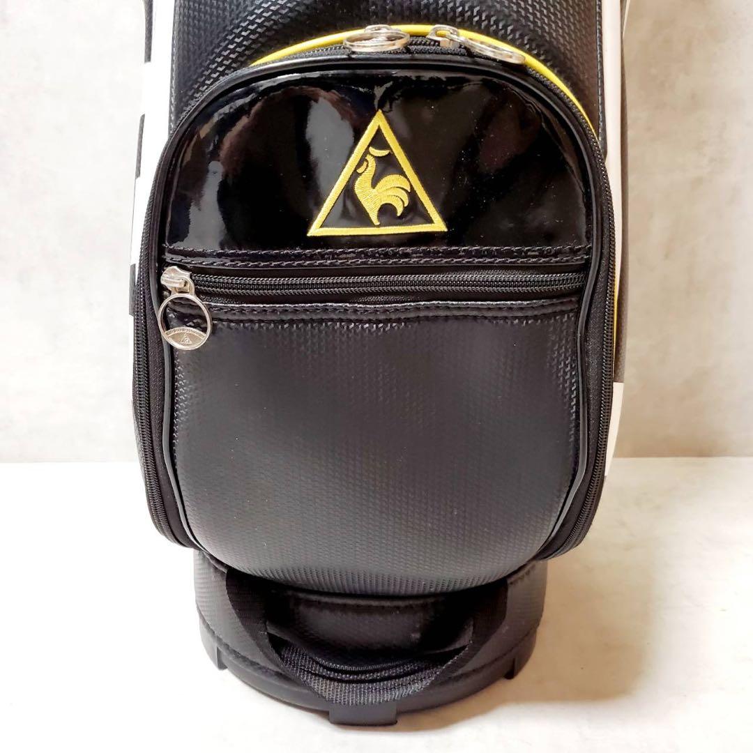 【良品】le coq sportif ゴルフバッグ キャディバッグ