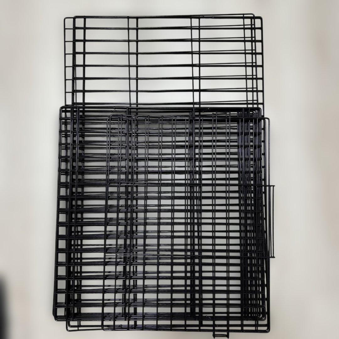 アイリスオーヤマ　コンビネーションサークル　3段　棚付き　キャットケージ　犬猫用